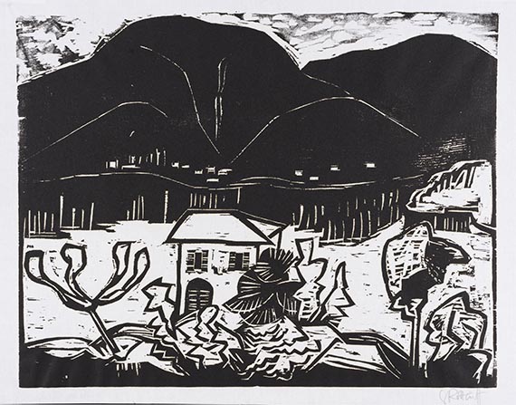 Karl Schmidt-Rottluff - Lago Maggiore