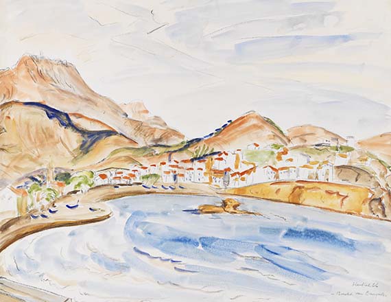 Erich Heckel - Bucht von Banyuls