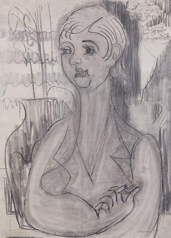 Ernst Ludwig Kirchner, Portrait Elisabeth Hembus