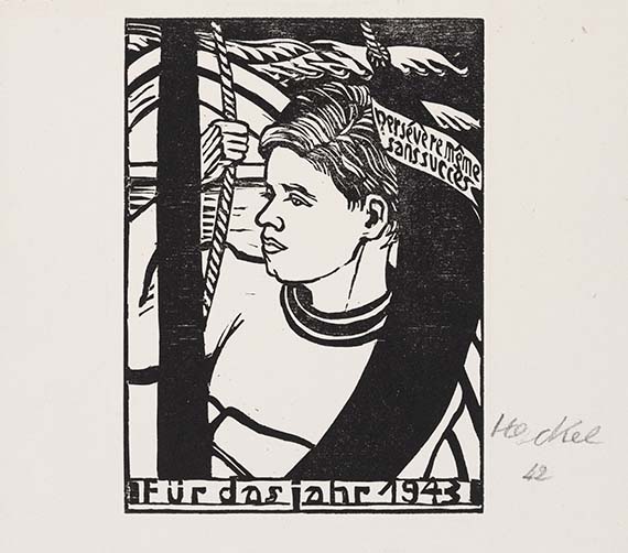 Erich Heckel - Seefahrer (12. Jahresblatt)