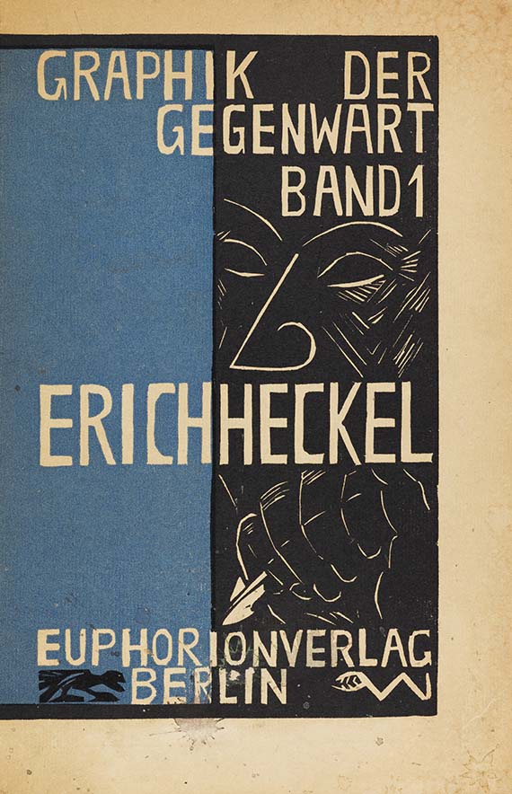 Erich Heckel, Graphik der Gegenwart, Band I, Euphorion-Verlag Berlin