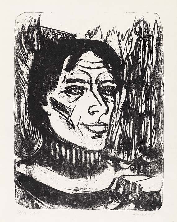 Erich Heckel - E.L.K. (E.L. Kirchner)