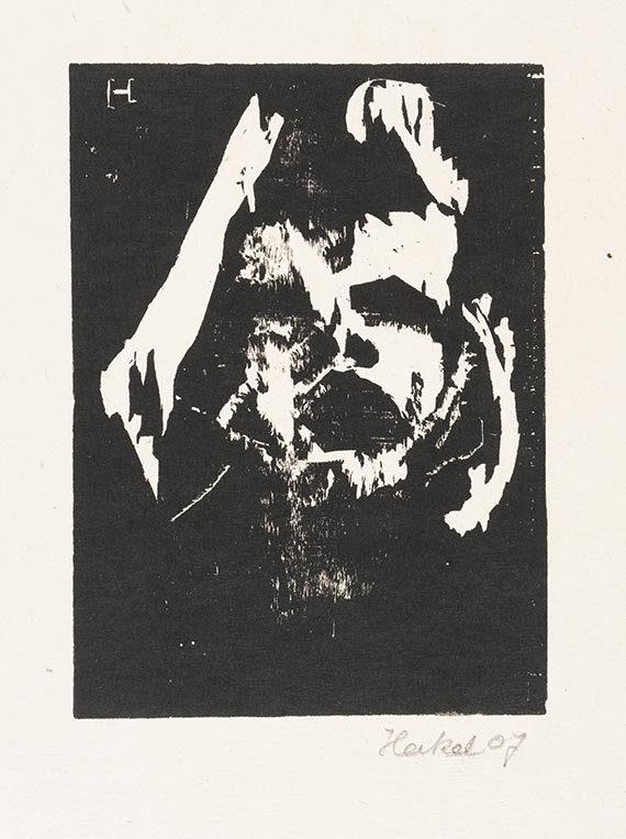 Erich Heckel, Singendes Mädchen