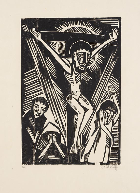 Karl Schmidt-Rottluff - Gekreuzigter