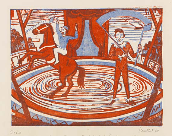 Erich Heckel - Zirkus