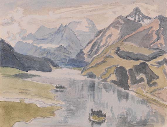 Erich Heckel - Am Silser See