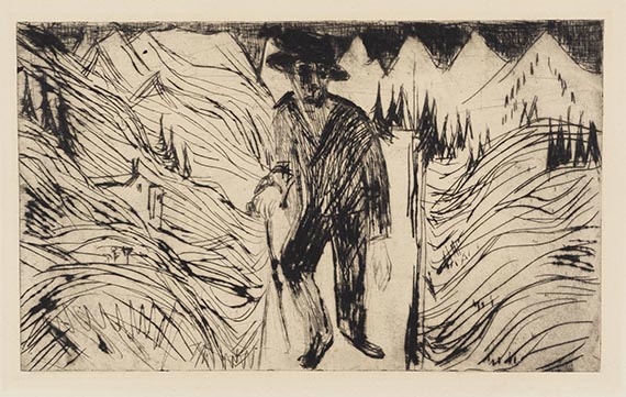 Ernst Ludwig Kirchner, Der Wanderer