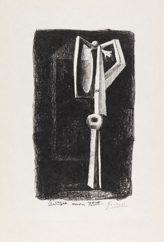 Pablo Picasso - Figure. Baigneuse a la cabine
