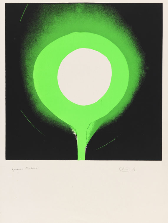 Otto Piene - Telegrün