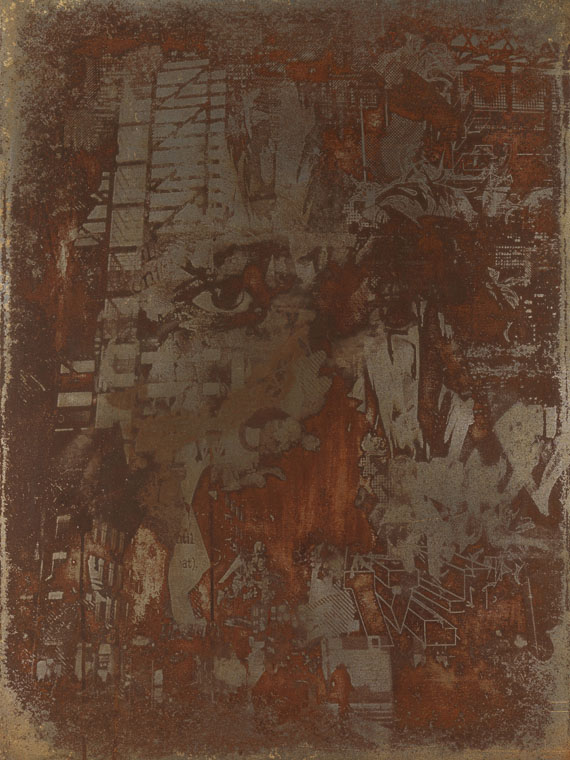 Vhils (d.i. Alexandre Farto) - Erode Series #13