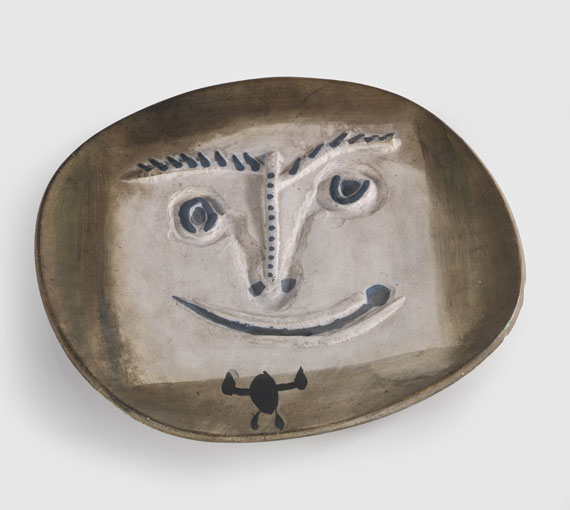 Pablo Picasso - Face with tie - Weitere Abbildung