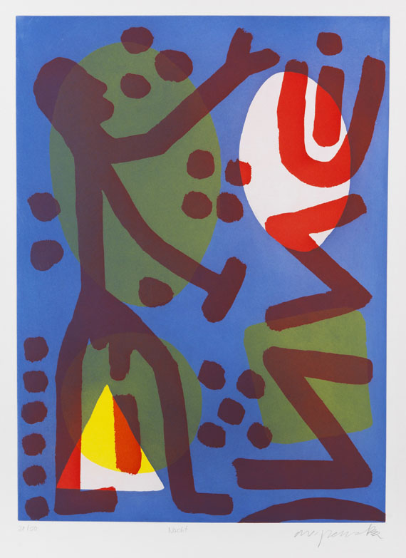 A. R. Penck (d.i. Ralf Winkler) - Nacht