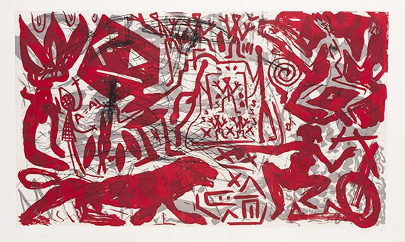 A. R. Penck (d.i. Ralf Winkler) - Ich im Westen