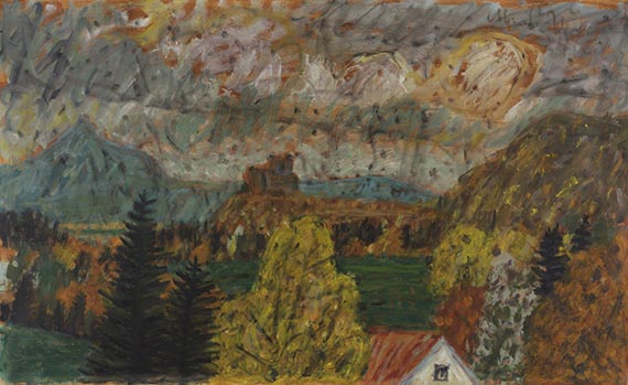 Max Peiffer Watenphul - Salzburg, Blick von Parsch