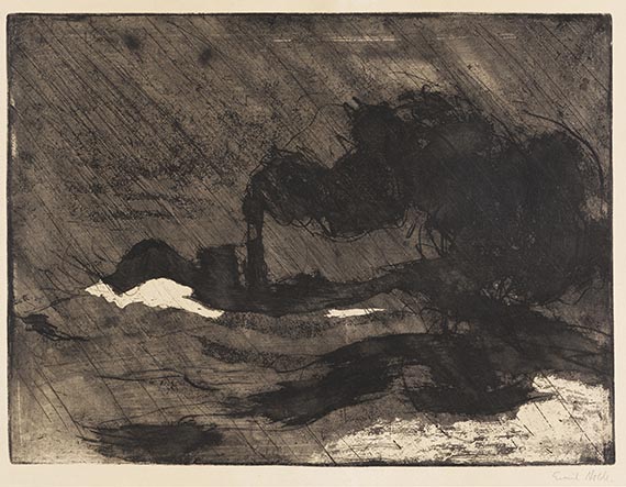 Emil Nolde - Dampfer (groß, dunkel)