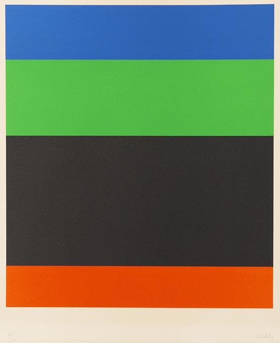 Ellsworth Kelly - Blue Green Black Red