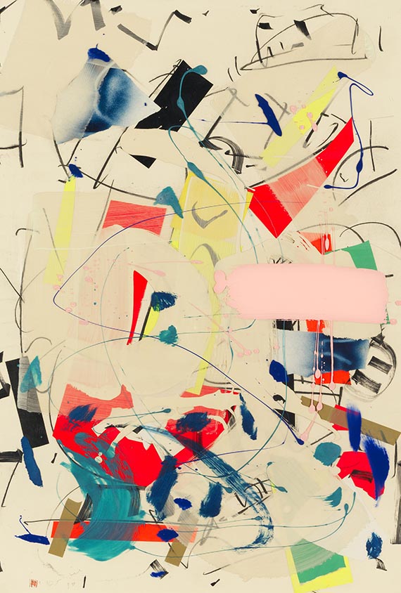 Imi Knoebel - Ohne Titel (Drachenserie)
