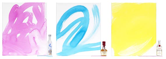 Monika Baer, All over (magenta, cyan, yellow)