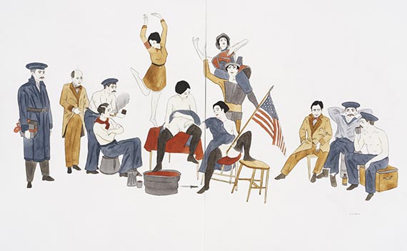 Marcel Dzama - Birth of a nation