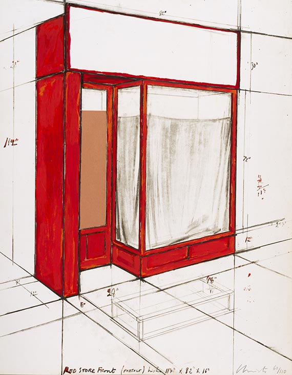  Christo - Red Store Front, Project