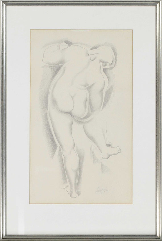 Alexander Archipenko - Stehender Akt - Rahmenbild