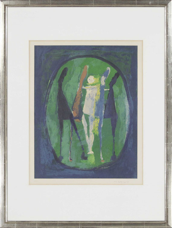 Marino Marini - Marino from Shakespeare II (Blatt 1) - Rahmenbild