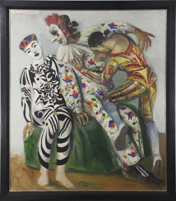 Harald Metzkes - Pulcinella - Rahmenbild