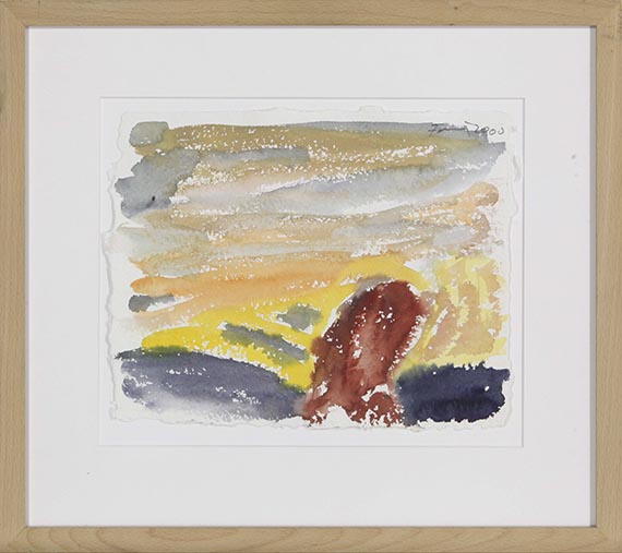 Günther Förg - Ohne Titel - Rahmenbild