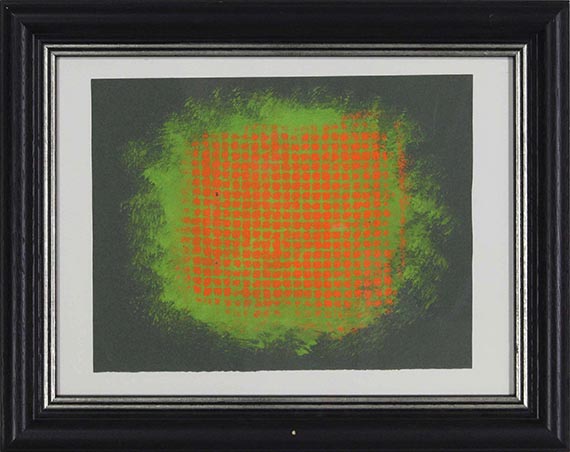 Kuno Gonschior - Ohne Titel (Rasterbild) - Rahmenbild