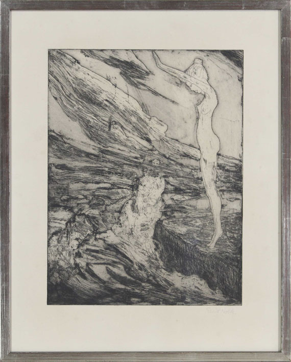 Emil Nolde - Brandung - Rahmenbild