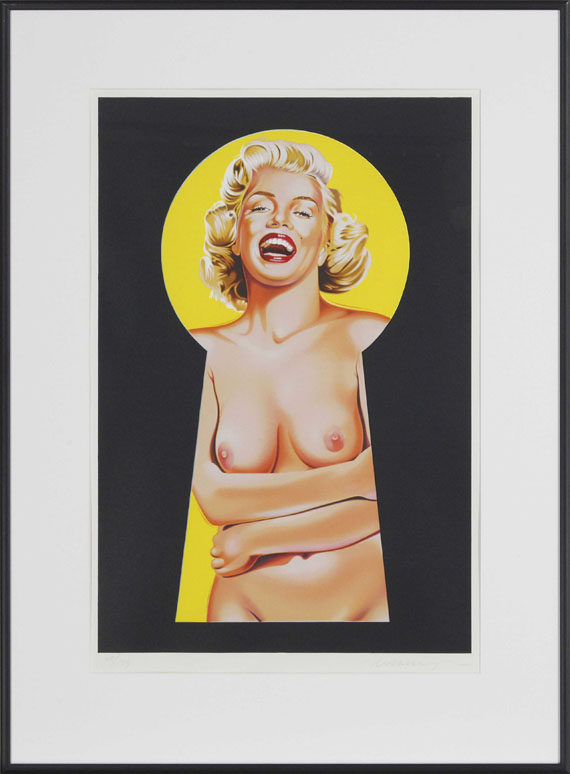 Mel Ramos - Peek-a-Boo Marilyn (#1, #2, #3) - Rahmenbild