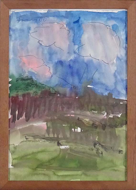 Günther Förg - Ohne Titel (Landschaft) - Rahmenbild