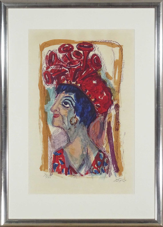 Otto Dix - Contessa - Rahmenbild