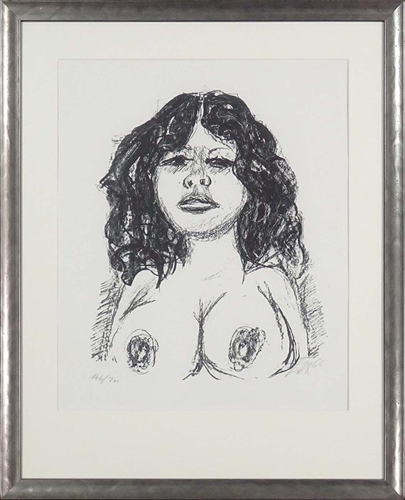 Otto Dix - Matrose und Mädchen - Rahmenbild