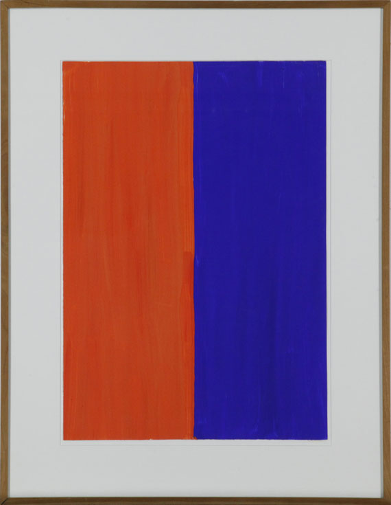 Günther Förg - Ohne Titel (2 Blatt) - Rahmenbild