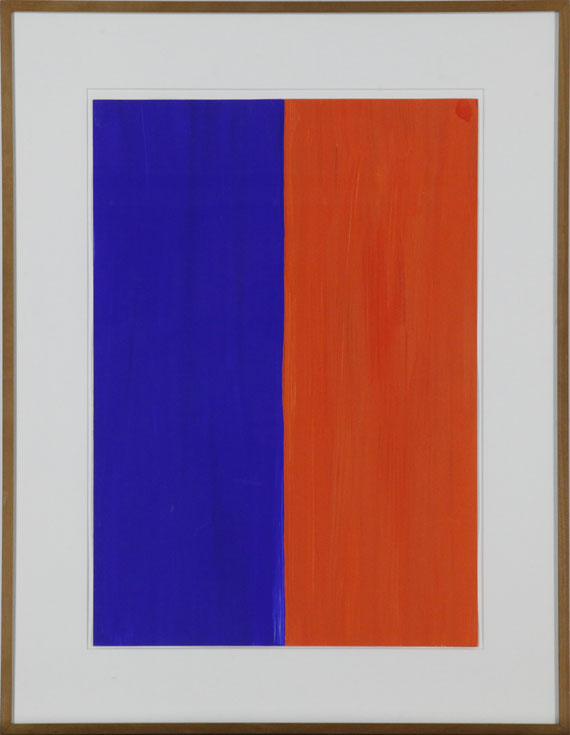 Günther Förg - Ohne Titel (2 Blatt) - Rahmenbild