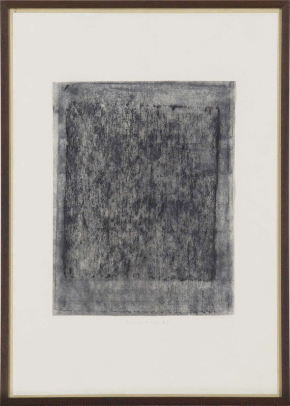 Gotthard Graubner - Ohne Titel - Rahmenbild