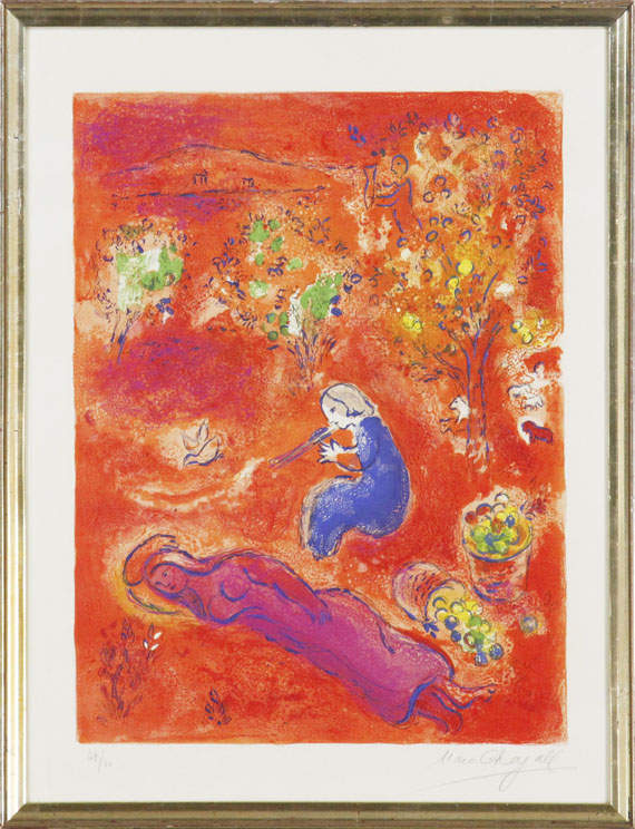 Marc Chagall - À midi, l été - Rahmenbild