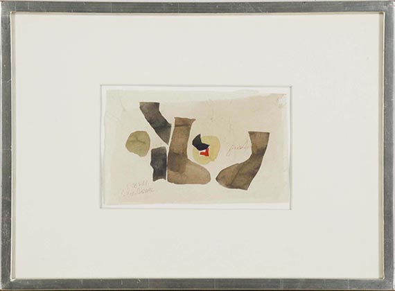 Julius Bissier - A. 28.4.63 finis April - Rahmenbild
