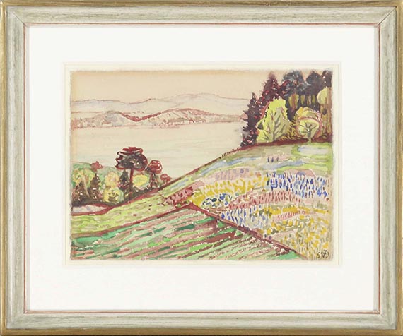 Otto Dix - März am Bodensee - Rahmenbild