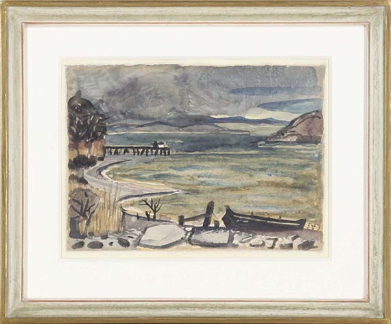 Otto Dix - November am Bodensee - Rahmenbild