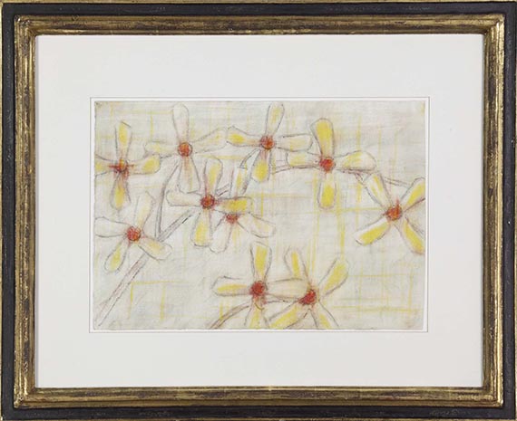 Christian Rohlfs - Sternblüten - Rahmenbild