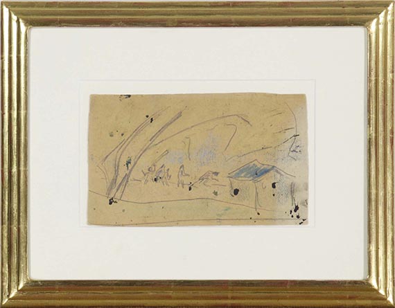 Ernst Ludwig Kirchner - Spielende Kinder - Rahmenbild