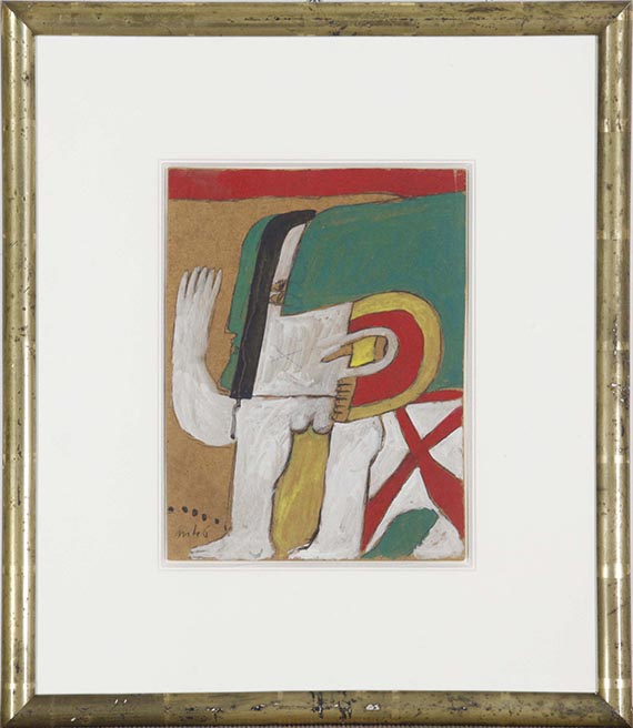 Horst Antes - Ohne Titel - Rahmenbild