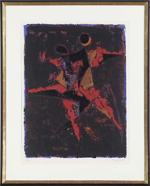 Marino Marini - Tanzpaar - Rahmenbild