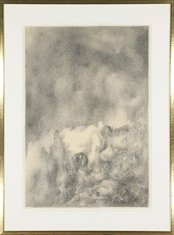 Richard Oelze - Landschaftswirbel (Profil-Serie) - Rahmenbild