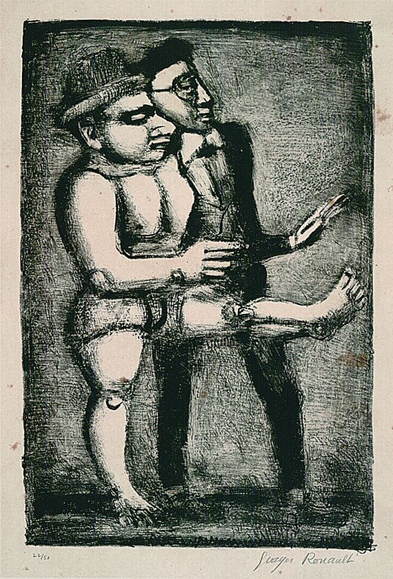 Georges Rouault - Au Pas de Parade