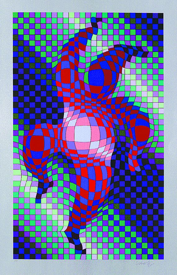 Victor Vasarely - Harlekin