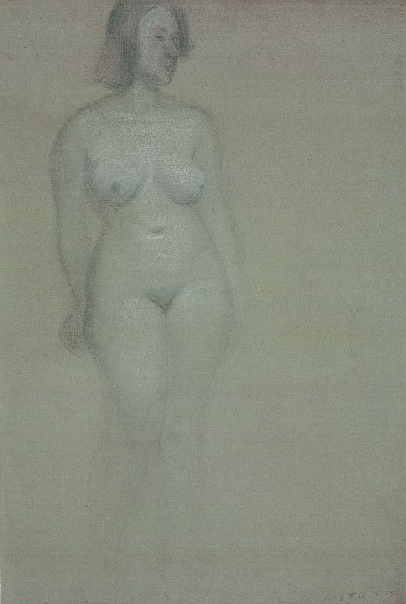 Ewald Mataré - Stehender weiblicher Akt