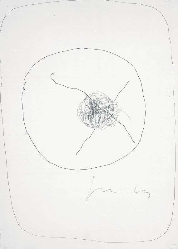 Lucio Fontana - Senza Titolo